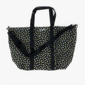 PINK Victoria's Secret Black Floral Tote